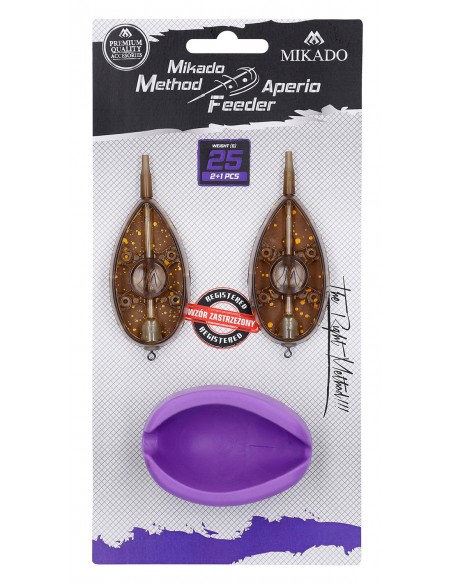 KOSZYCZEK MIKADO METHOD FEEDER APERIO Q.M.F. XL 2X60G FOREMKA - 2