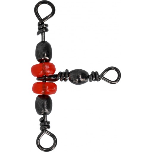 KRĘTLIK BARYŁKOWY MIKADO POTRÓJNY Z KORALIKAMI 14/16 BN - 2