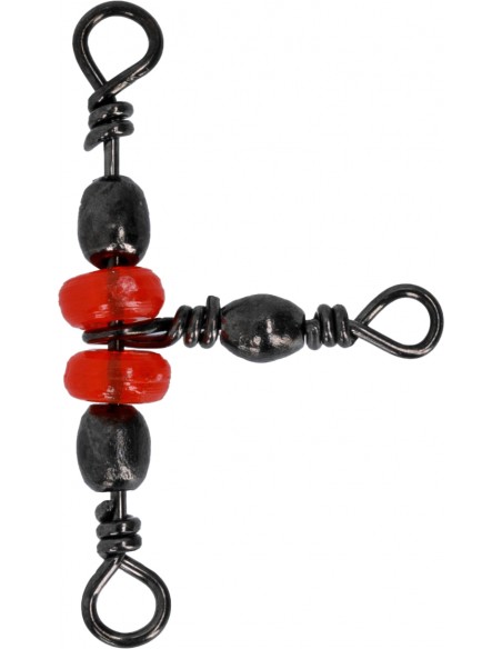 KRĘTLIK BARYŁKOWY MIKADO POTRÓJNY Z KORALIKAMI 14/16 BN - 2