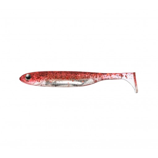 PRZYNĘTA FISH ARROW FLASH-J SHAD 4" PLUS SW RED/SILVER 124 - 1